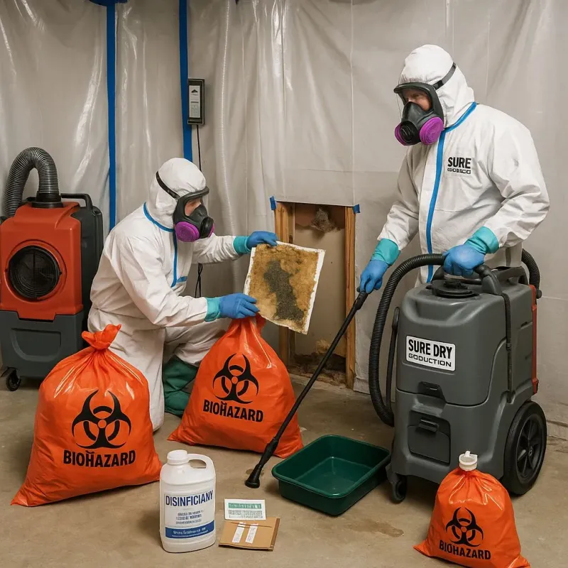 Contaminated Water Handling Protocols process in Klahanie, WA